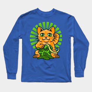 Jonesy the Lucky Cat Long Sleeve T-Shirt